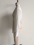 SUPER WHOLESALE| Open Back Shirt in White