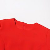 SUPER WHOLESALE| Big Rose Cuff  Dress