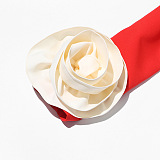 SUPER WHOLESALE| Big Rose Cuff  Dress