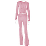 SUPER WHOLESALE | Knitted Set with Tracking Top