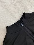 SUPER WHOLESALE | High  Stretchy Jogging Suit in Black