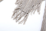 SUPER WHOLESALE |  Fringes Knitted 2Pieces