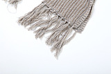 SUPER WHOLESALE |  Fringes Knitted 2Pieces