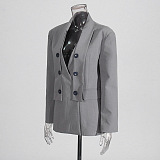 SUPER WHOLESALE | Detachable Double-Breasted Blazer