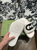 Gucci Furry Slide White