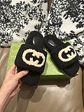 Gucci Furry Slide Black