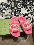 Gucci Furry Slide Pink