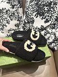 Gucci Furry Slide Black