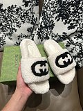 Gucci Furry Slide White