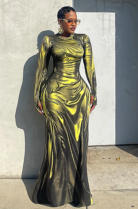 SUPER WHOLESALE | Printed Long Dress