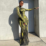SUPER WHOLESALE | Printed Long Dress