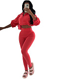 SUPER WHOLESALE | Legging Suit with Crop Drawstring Top