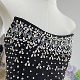 SUPER WHOLESALE | Melisande black embellished mini dress
