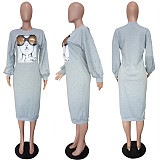 SUPER WHOLESALE | Bubble Sleeve Beaded Appliqué Long Sleeve Dress