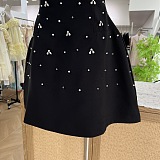 SUPER WHOLESALE | Melisande black embellished mini dress