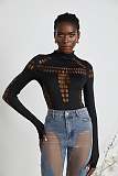SUPER WHOLESALE |long-sleeved cut-out bodysuit