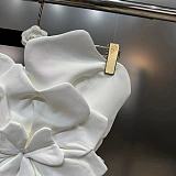 SUPER WHOLESALE |white floral off-shoulder top