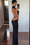 SUPER WHOLESALE |  Sexy Backless Bow Tie Dress for Women