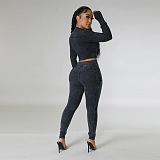 SUPER WHOLESALE | Stretch Patchwork 2Piece Set