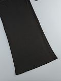 SUPER WHOLESALE | Black Long-Sleeve Cut-Out Dress with Metal Accents – Split Bodycon Dress