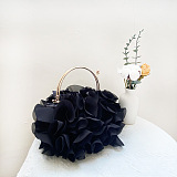 SUPER WHOLESALE | Chiffon Flower Luxury Evening Clutch Bag