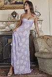SUPER WHOLESALE | Floral Print Spaghetti Strap Maxi Dress