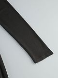SUPER WHOLESALE | Black Long-Sleeve Cut-Out Dress with Metal Accents – Split Bodycon Dress