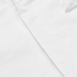 SUPER WHOLESALE | Double Collar Patchwork White Shirt