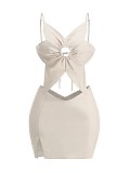SUPER WHOLESALE | 3D Floral Design Sexy Cut-Out Crop Top Dress – Formal Gown