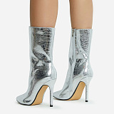 SUPER WHOLESALE | Side-Zip Mid-Calf Boots