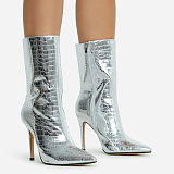 SUPER WHOLESALE | Side-Zip Mid-Calf Boots