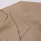 SUPER WHOLESALE | Contrast Color Patchwork Blazer