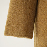 SUPER WHOLESALE | Scarf-Collar Patchwork Wool Blazer
