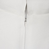 SUPER WHOLESALE | Button-Up Black-And-White Color-Block Blazer Dress