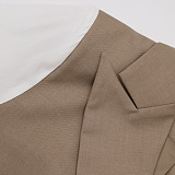 SUPER WHOLESALE | Contrast Color Patchwork Blazer