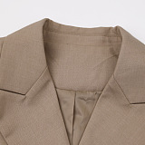 SUPER WHOLESALE | Contrast Color Patchwork Blazer