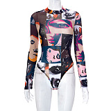 SUPER WHOLESALE |Printed Bodycon Corset