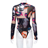 SUPER WHOLESALE |Printed Bodycon Corset