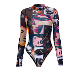 SUPER WHOLESALE |Printed Bodycon Corset