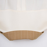 SUPER WHOLESALE | Double-Breasted Waist-Cinching Skirt