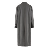 SUPER WHOLESALE |Single-Breasted Long Oversized Blazer