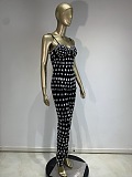 SUPER WHOLESALE | Spaghetti Strap Rhinestone Bodysuit