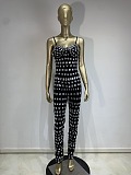 SUPER WHOLESALE | Spaghetti Strap Rhinestone Bodysuit