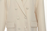 SUPER WHOLESALE | Fringe-Decorated Long Trench Coat