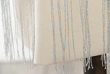 SUPER WHOLESALE | Fringe-Decorated Long Trench Coat