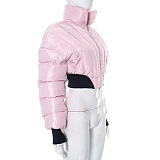 SUPER WHOLESALE | Faux Fur Cardigan Short Fleece Coat in in Pink