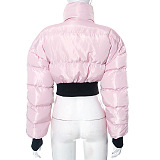 SUPER WHOLESALE | Faux Fur Cardigan Short Fleece Coat in in Pink