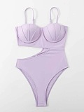 SUPER WHOLESALE | Codi Cutout One Piece Swimsuit In Hot Pink