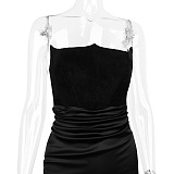 SUPER WHOLESALE | Delicate Strapless Dress (black)