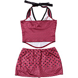SUPER WHOLESALE | Polka Off-shoulder Dress